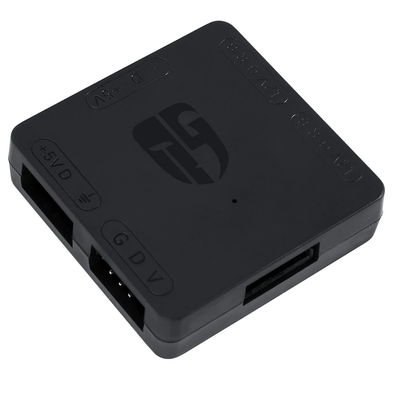 

RGB-конвертер 5 в 12 В, RGB-хаб для передачи интерфейса SATA, магнитная установка для RGB 3PIN M/B ASUS Gigabyte и MSI