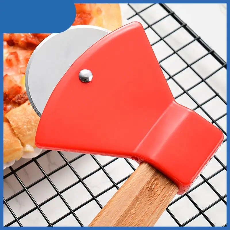 

1PC Pizza Cutter Stainless Steel Knife Cake Tools Pizza Wheels Scissors Ideal Pizza Pies Waffles Dough Cookies Kitchen Gadgets
