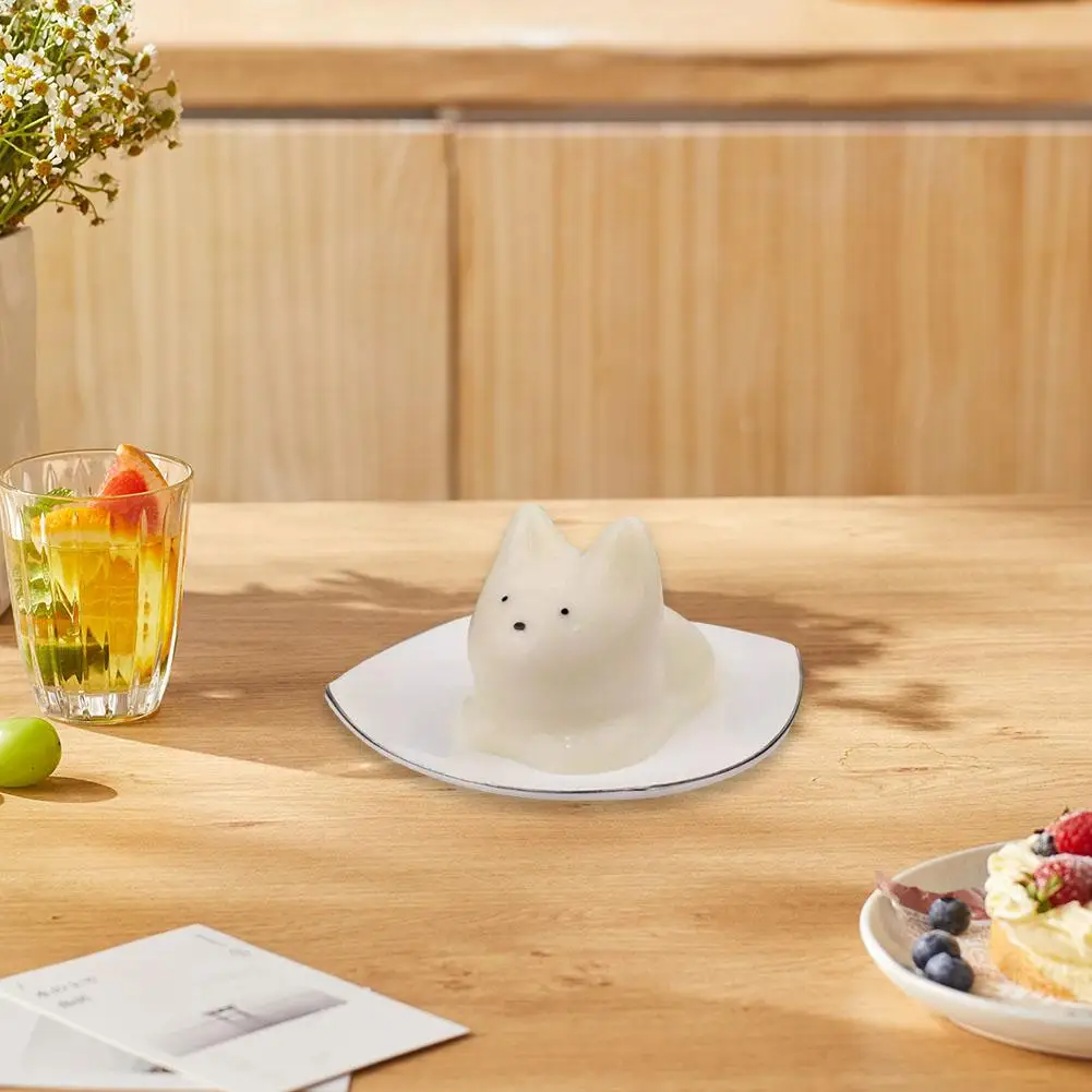 Желейная чаша для Хэллоуина в виде кошачьего молока