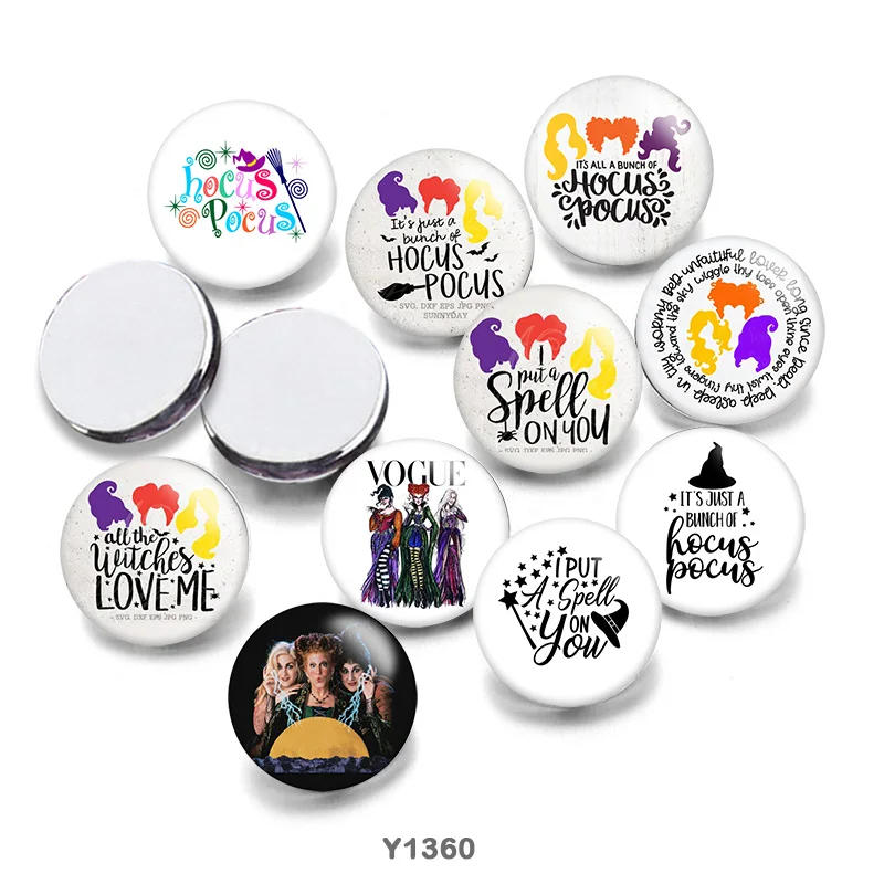 Круглый Кабошон из фотостекла с изображением мастера Диснея VOCUE