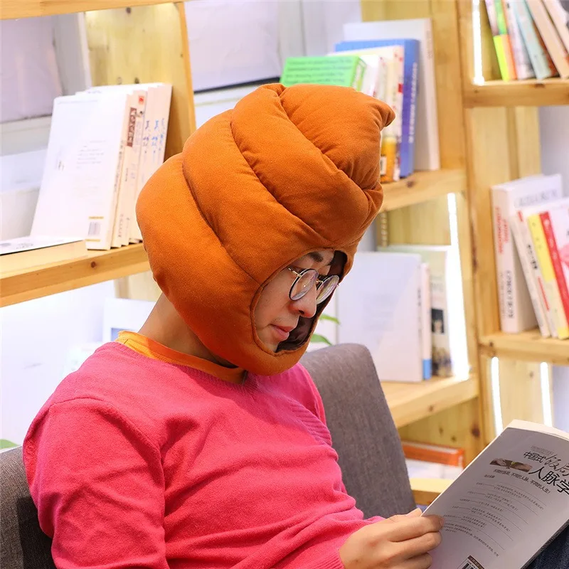 Япония милый плюшевый забавный реквизит для пугания косплей костюм какашка