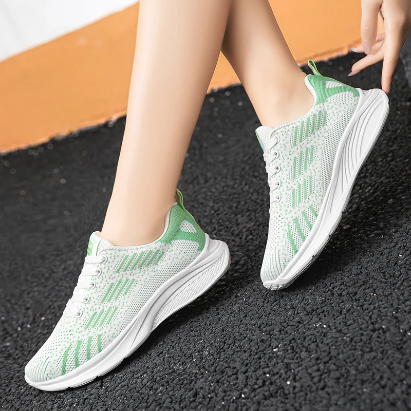 

Женские кроссовки размера плюс, женская спортивная обувь для женщин 2023, женские теннисные кроссовки для бега, прогулок, повседневная обувь для тренировок, бесплатная доставка