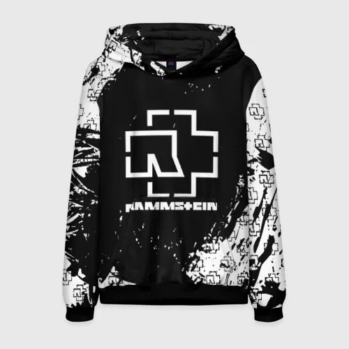 Мужская толстовка 3D RAMMSTEIN | РАМШТАЙН