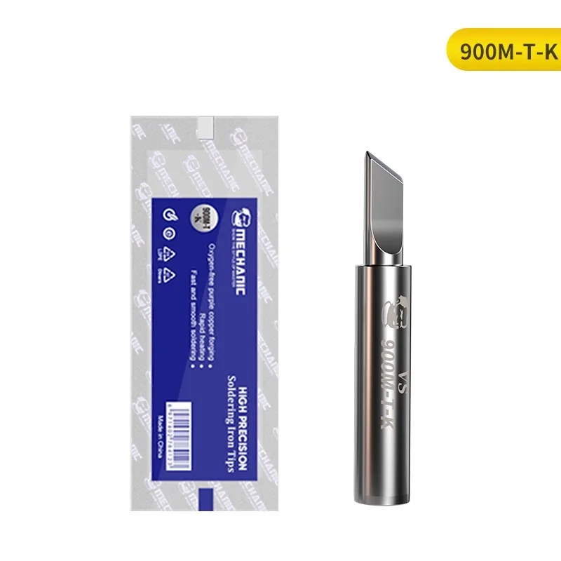 Набор бессвинцовых наконечников для паяльника MECHANIC VS серии 900M-T, набор сварочных наконечников для паяльной станции 935 936 969 852D