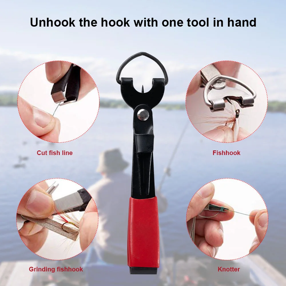 

Durable New Fishing Tongs Non-slip Soft Cushion Knife-line Shears Fishing Tool Fishing Line Scissors Fishing Tackle High-quality