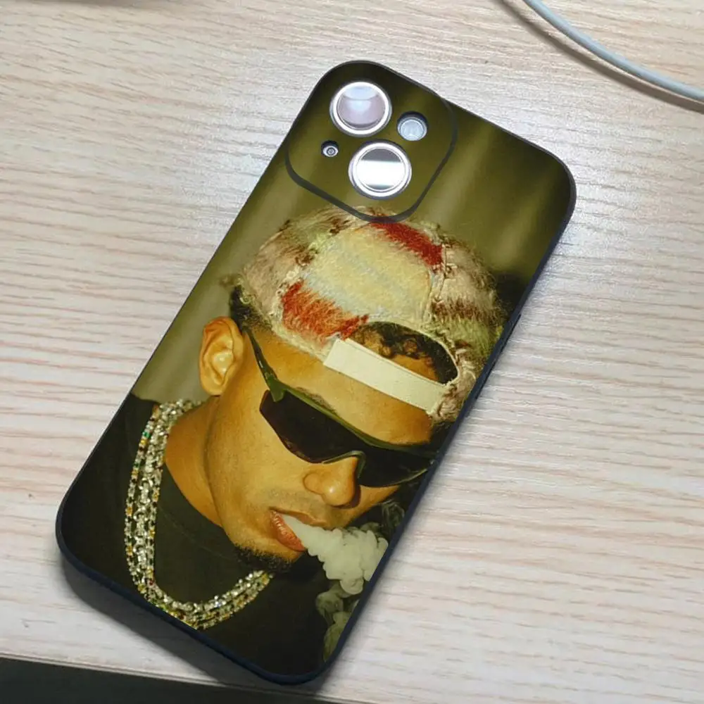Фото Чехол для телефона Rapper Myke Towers для iPhone 17 Pro Max 16 15 14 Pro Max 13 11 X Xs Xr 8 7 Plus, силиконовый чехол №4