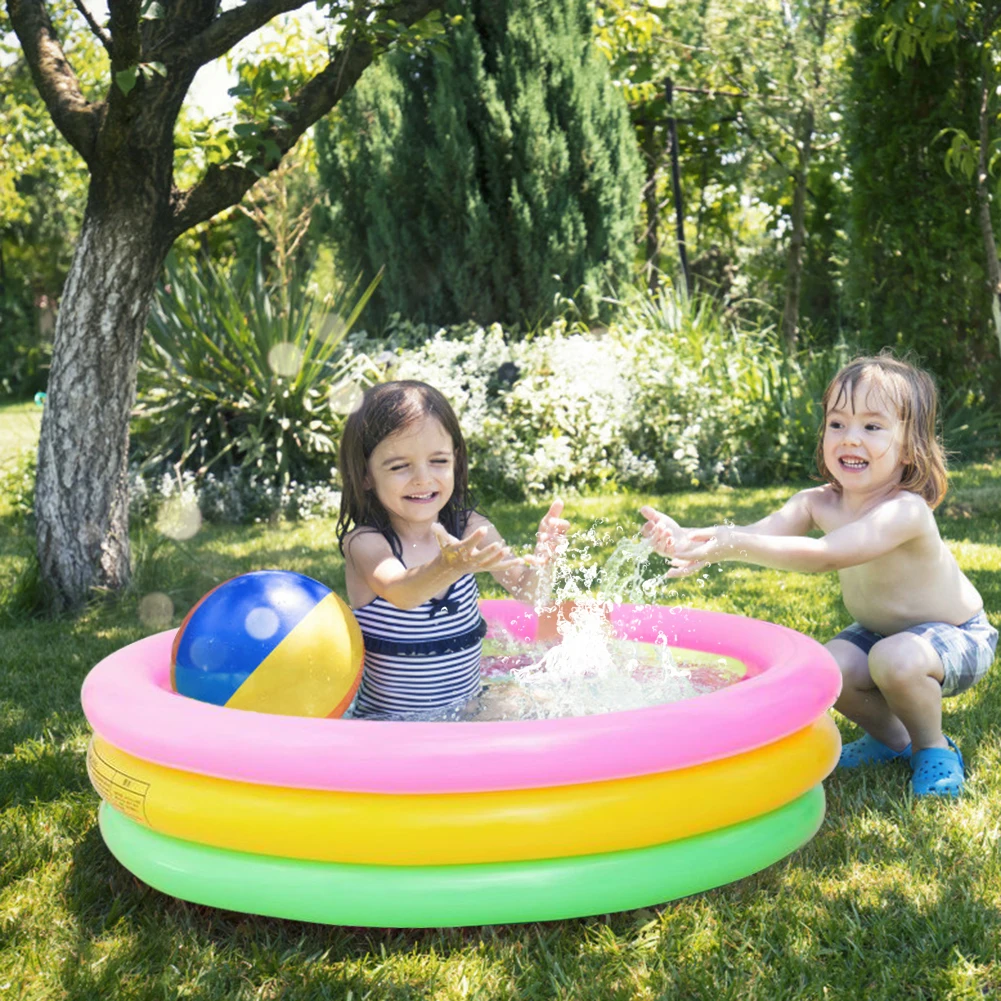 

Baby Kids Inflatable Swimming Pool Summer Water Sports Paddling Bathing Tub Outdoor Summer Swimming Pool for Kids