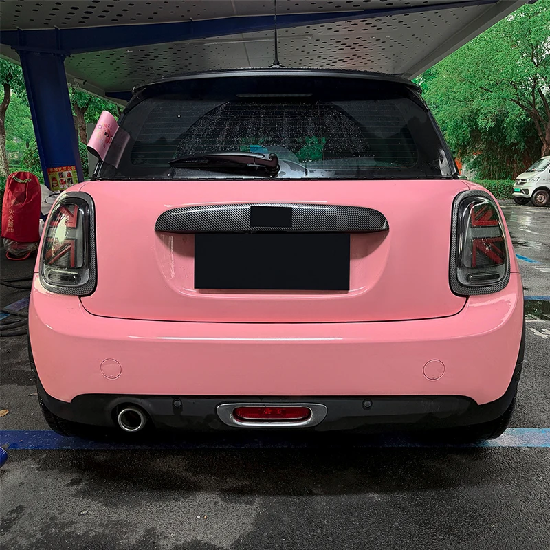 Фото Накладки на передние фары и задние фонари для BMW Mini One Cooper F55 F56 F57 2014-2024 годов выпуска, наклейки для модификации. №3