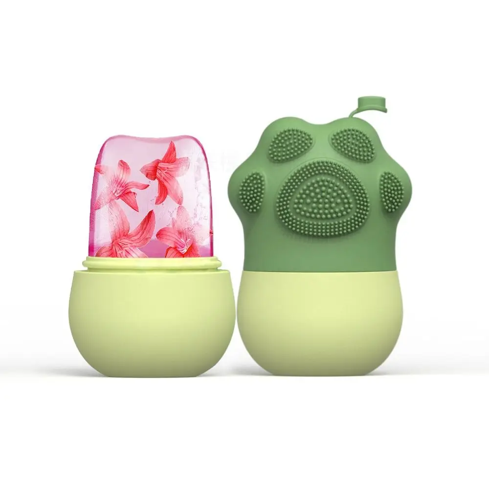 

Reduce Acne Skin Care Tool Silicone Ice Cube Mold Cooling Face Contour Globes Ice Face Roller Ice Massager Roller
