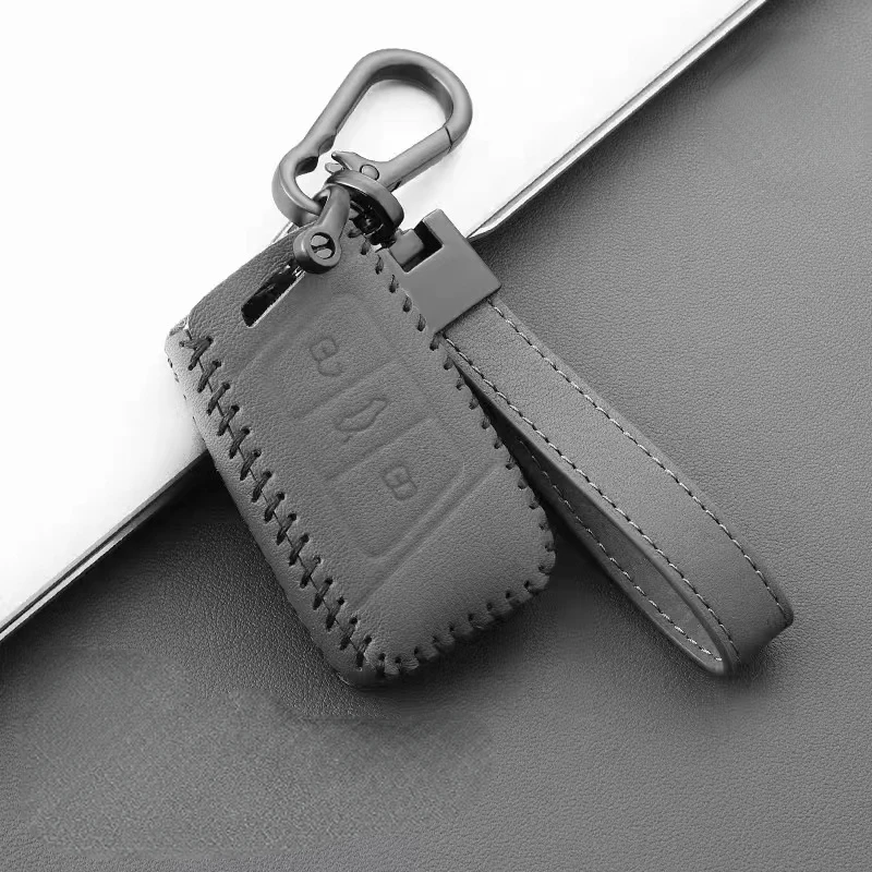 Кожаный чехол для ключей Volkswagen Sagitar B8 CC Passat 21-22 дюйма