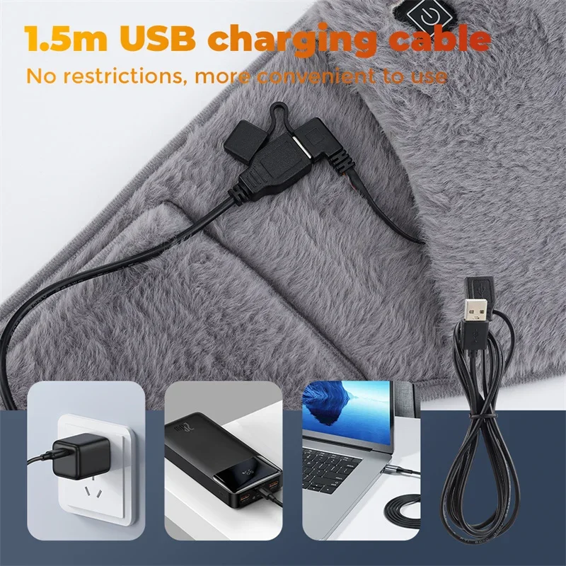 USB-нагревательный массаж живота менструальный теплый пояс электрический