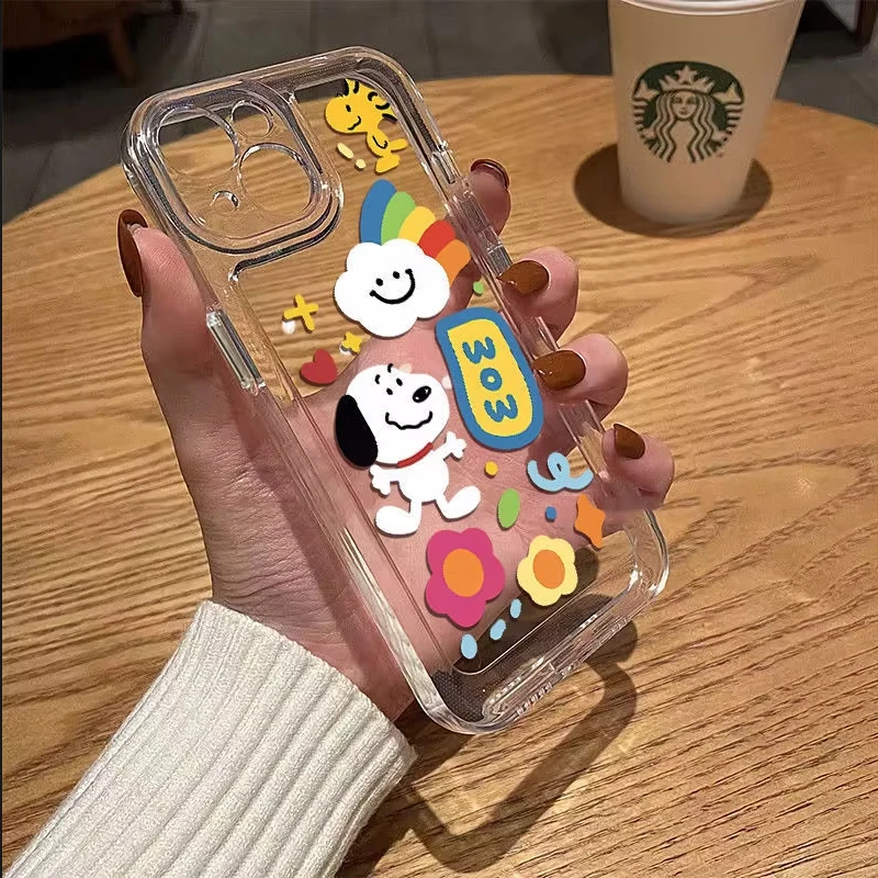 Snoopy Lovely Funny Мягкий силиконовый чехол для телефона Redmi 7 7A 8 8A 9 9A 9C 9T 10A 10C 10 K40 Pro Note 9S 11S