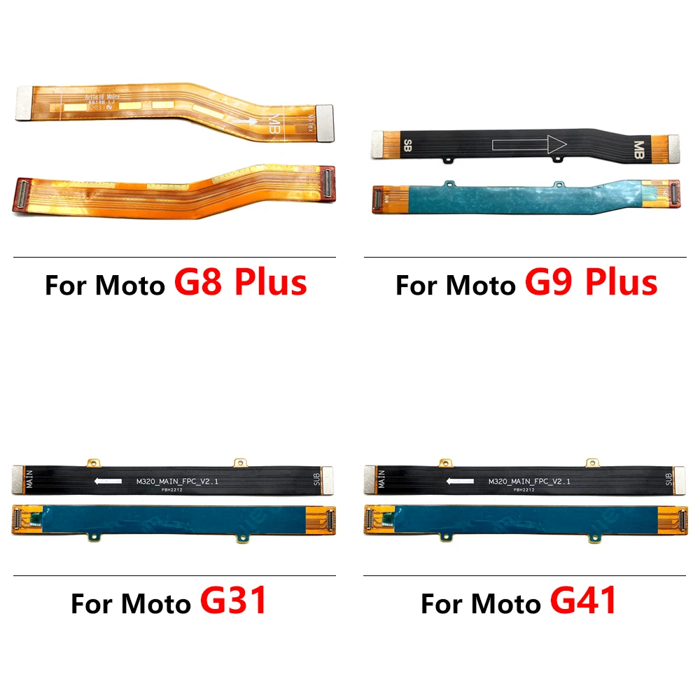 

Original Main Motherboard Connector Board Flex Cable For Moto G100 G71 G60 G62 G50 G31 G41 G9 G Power 2021 Play Plus Replacement