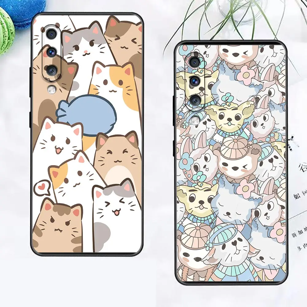 

Funda Case For Samsung NOTE 20 10 9 8 Ultra M62 M53 M51 M33 M32 M31 M30 M30S M23 5G J8 J7 J6 Pro Plus Case Cute Cartoon Animals