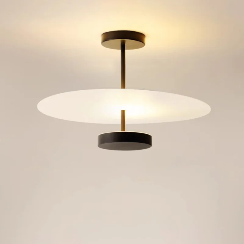 

Современный скандинавский минималистичный светодиодный потолочный подвесной круглый светильник для посуды Гостиная Спальня Отель Ресторан Украшение дома