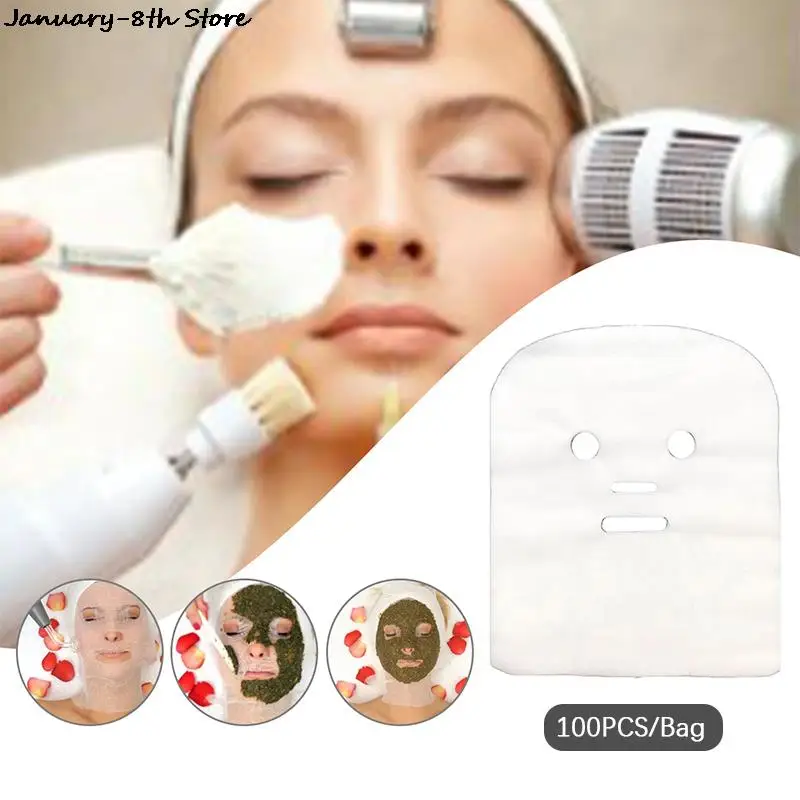 

Красивая маска из чистого хлопка для самостоятельной сборки, 100 шт., сетка для лица, мягкая, с высоким уровнем впитывания воды, не вызывающая ...