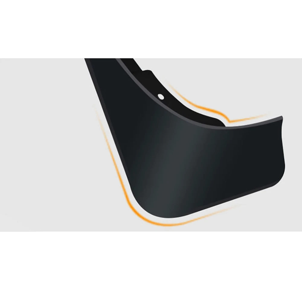 Комплект передних и задних крыльев Mudguards Kit Mud Flaps Splash Guards Fender Protector без необходимости сверления для Hyundai Tucson NX4 2021 2022.