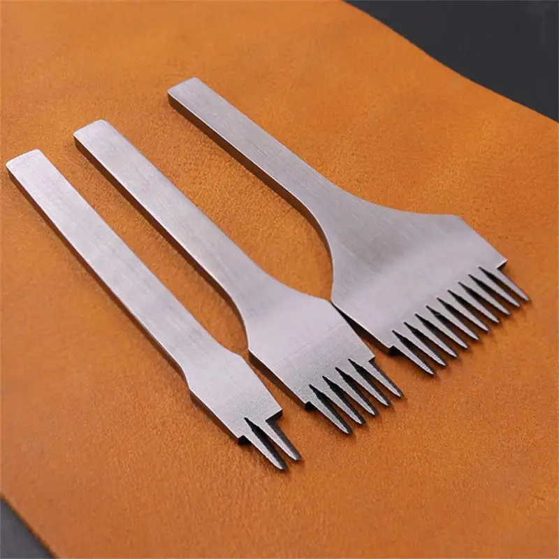 Европейский кожаный штамповочный инструмент ручной из нержавеющей стали с