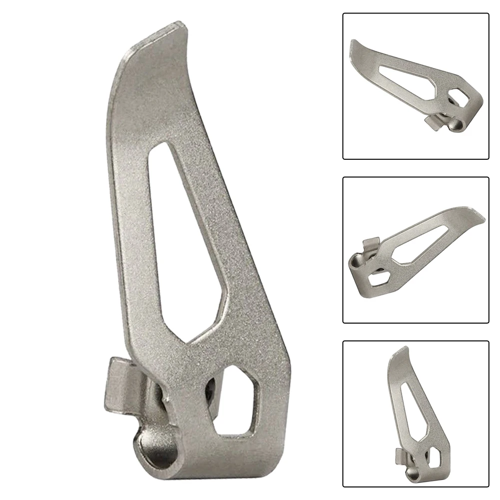 

Brandnew Belt Hook Clip Power Tool Parts Handwork Tools Parts Impact Drivers Accessory Metal Silver With Screw