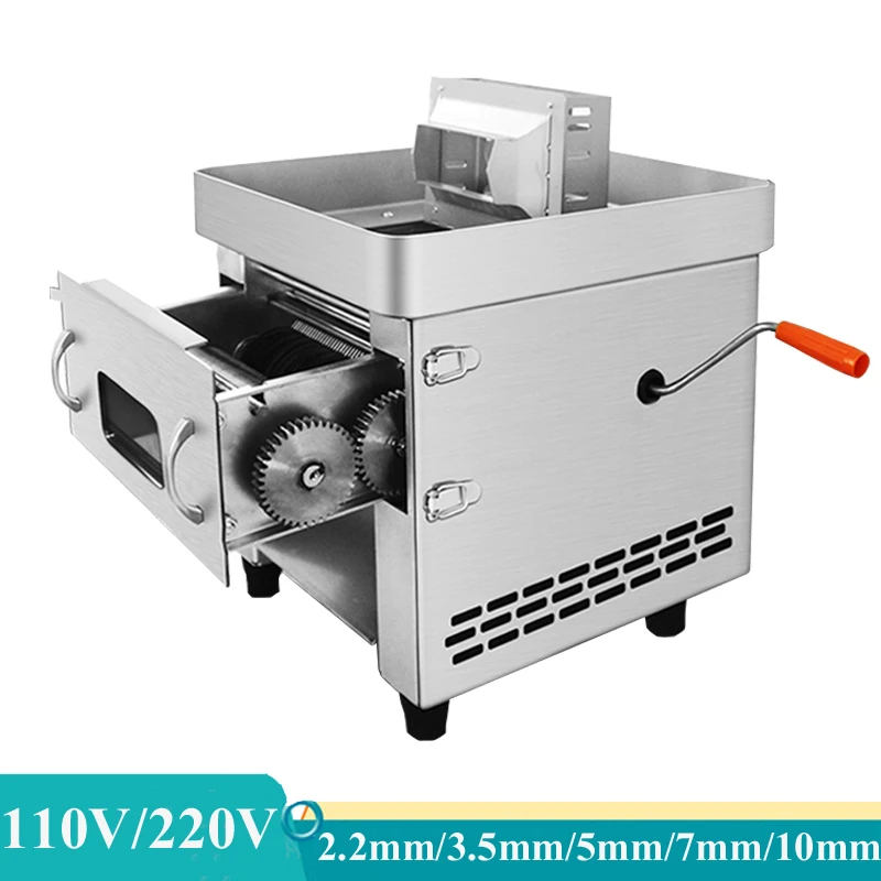 

Commercial Electric Meat Slicer Automatic Stainless Steel Meat Cutter Machine Vegetable Cutting Machine 850W
