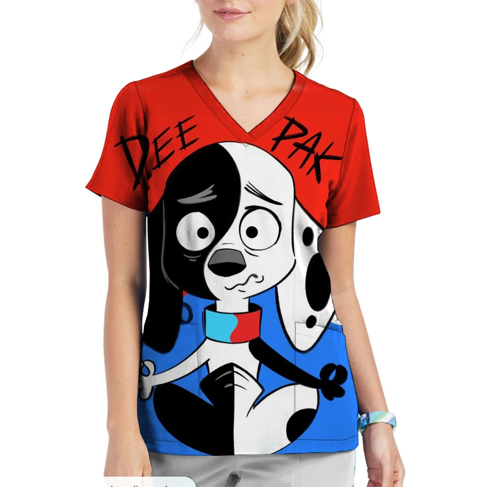 Одежда ручной стирки с разрезом и коротким рукавом одежда для стоматологов