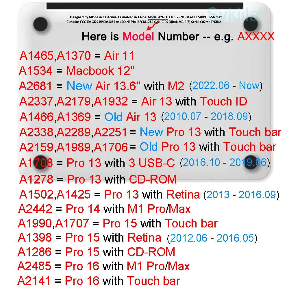 Чехол для Macbook Pro 16 15 13 M1 Air 11 12 Retina жесткий чехол с художественной печатью ноутбука