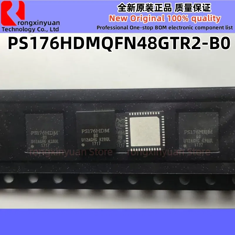 Фото 2-10 шт. PS176HDMQFN48GTR2-B0 PS176HDM PS176HDMQFN48GTR2 PS176HDM-B0 QFN48 оригинальный новый 100% качество №1