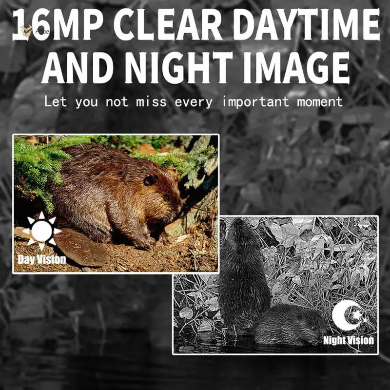 

Versatile Camouflage Hunting Camera Night Vision 16mp Wildlife Camera Scouting Camera Hunting Trail Camera High Resolution Pr300