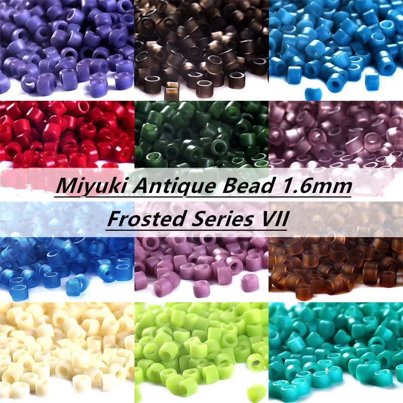 

Японская матовая серия стеклянных бусин Миюки 2 мм используется для изготовления ювелирных изделий, женских браслетов, ожерелий, ювелирных ...