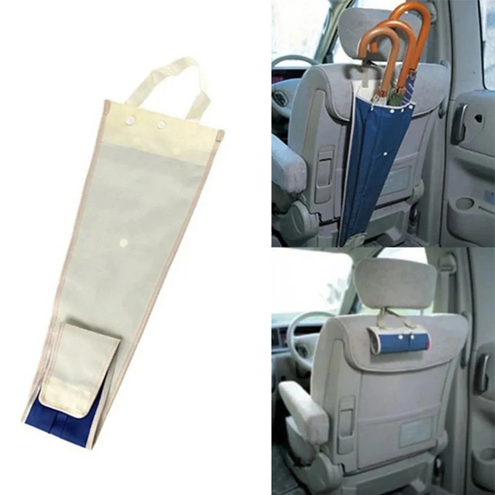 Car Seat Wet Rain Umbrella Foldable Holder Cover Sheath Stor