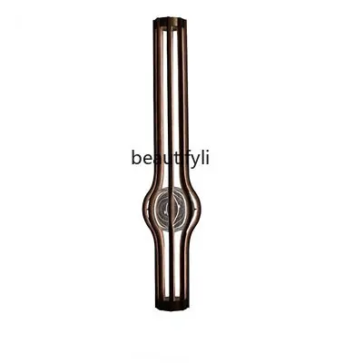 

Sales Office Walnut Floor Lamp Nordic Creative Exhibition Hall Living Room Sofa Bedroom Vertical Lamp