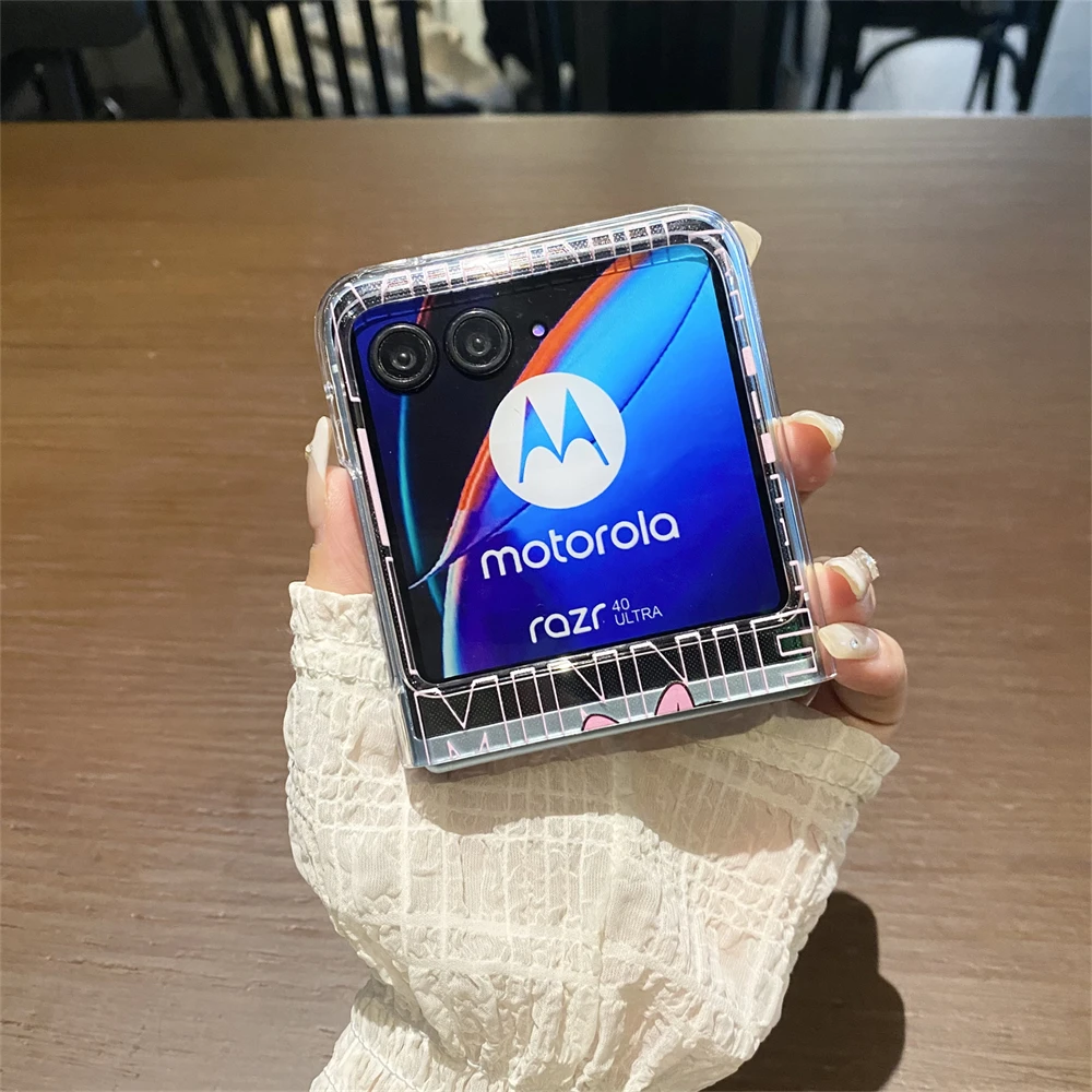 Милый мультяшный чехол для телефона с Микки и Минни Motorola Razr 50Ultra 50 2024 40 ультра