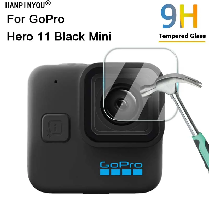 

3 шт. для GoPro Hero 11 Black Mini 9H 2.5D HD Прозрачная ультратонкая защита для объектива камеры Закаленное стекло Защитная пленка для GoPro HERO11