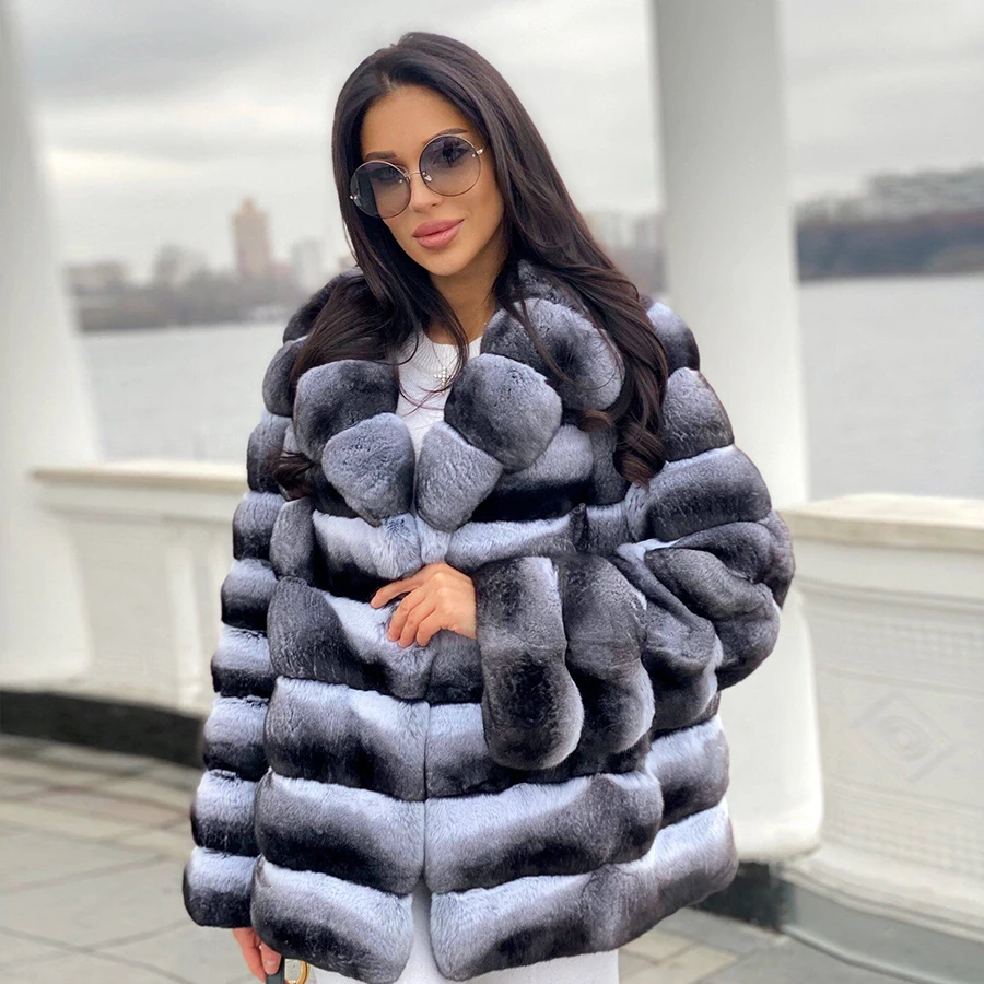 

Зимние женские короткие меховые куртки из натуральной кожи