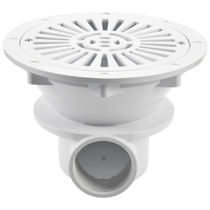 

Hot Swimming Pool Sink Filter Kitchen Colander Strainer White Swimming Pool Main Drain Floor Drain 1.5In Water Inlet Draining