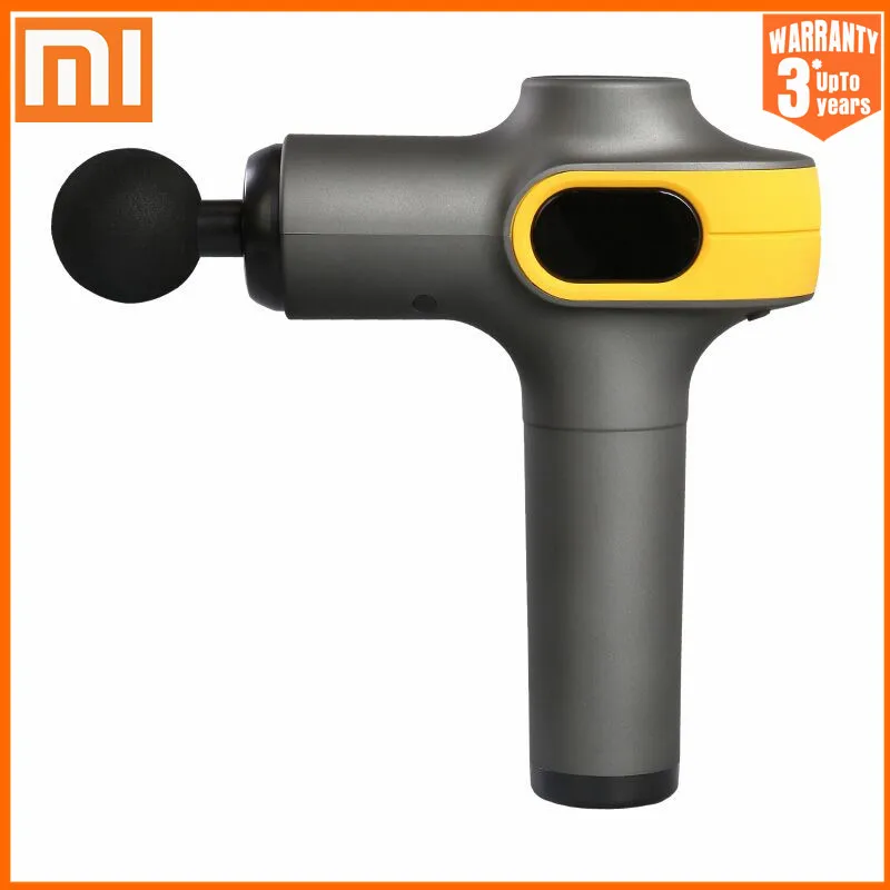 

Массажный пистолет Xiaomi Mijia для глубоких тканей, Электрический массажер для мышц, снятие боли в шее, релаксация тела, фитнес-пистолет для Fascia