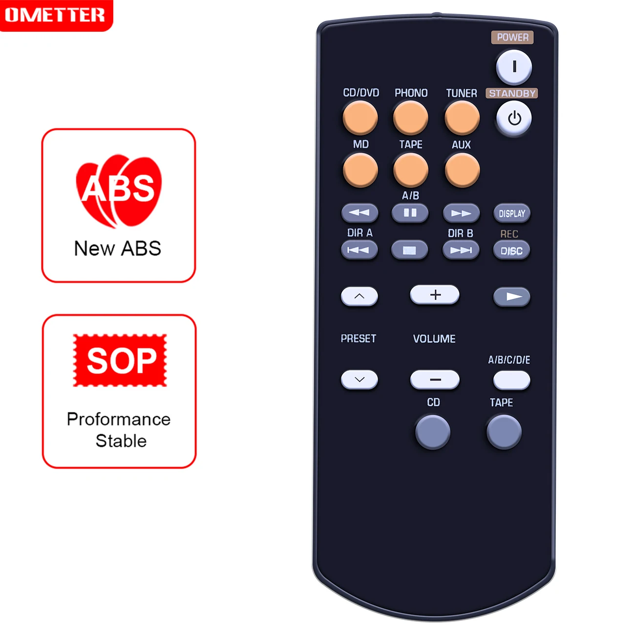 

New RAX15 WF67620 Replace Remote for Yamaha Stereo Amplifier AX-397 AX-497 AX397