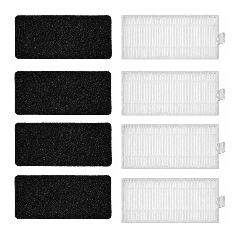 Запчасти для пылесоса 4 фильтра очистки сменный очищающий фильтр подходит Yeedi K600