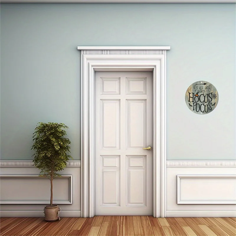 Волшебный знак Hocus Pocus прочный алюминий для внутреннего и наружного