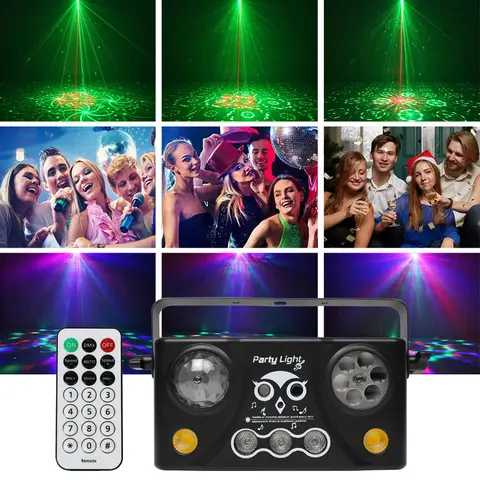 Лазерный проектор LINYEE RGB  для сцены