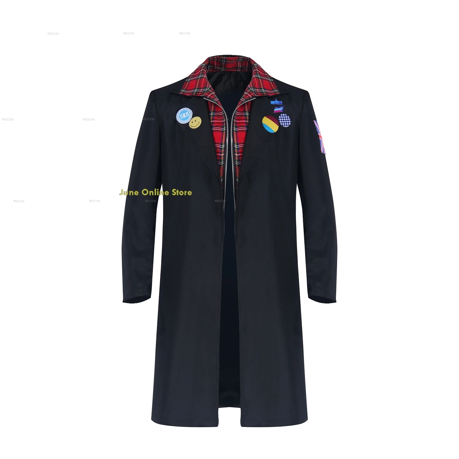 Костюм для косплея Мертвого Чарльза пальто из сериала детекктивы мальчиков