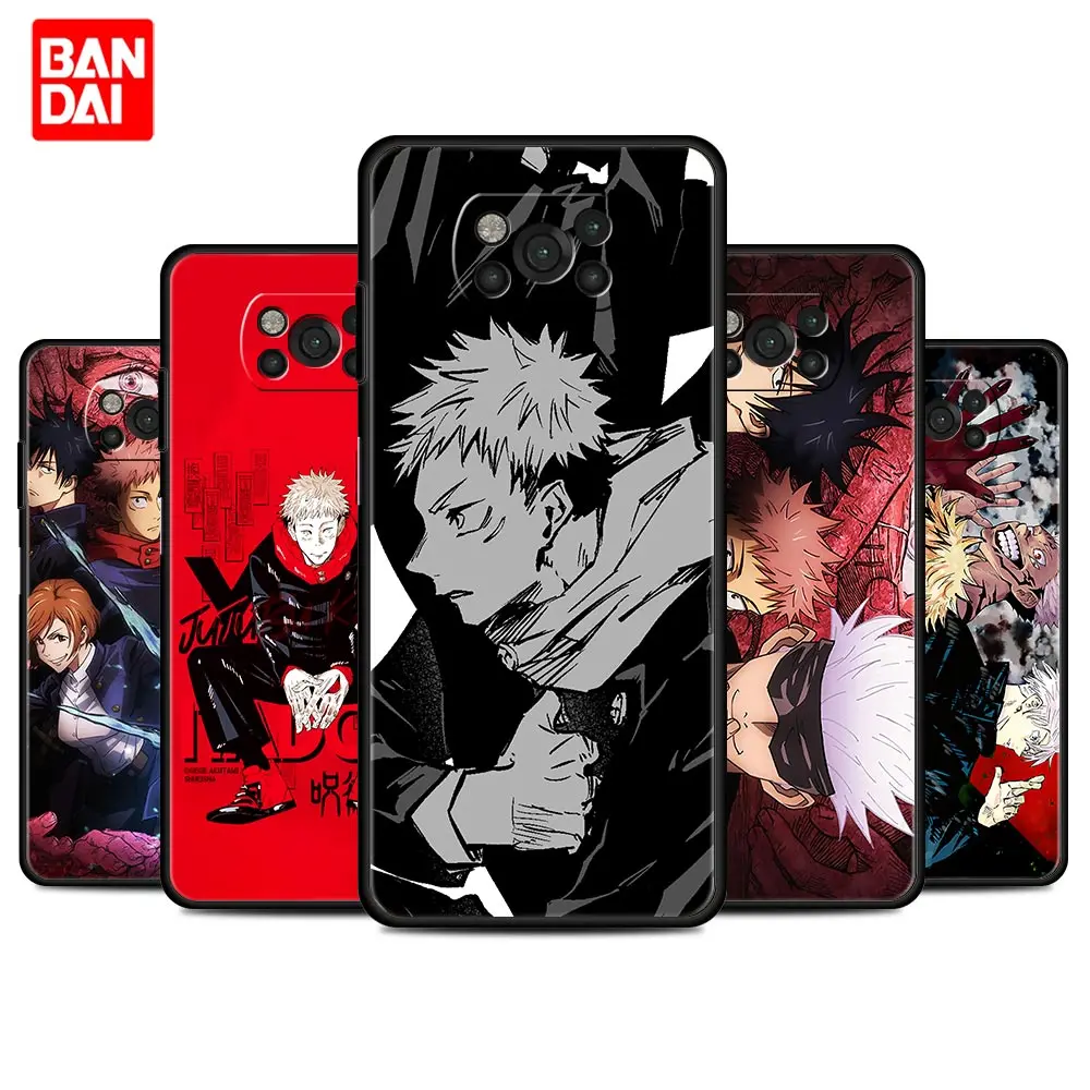 

Jujutsu Kaisen Sukuna Fanart Case for Xiaomi Mi Poco X3 NFC F3 Redmi Note 9s 9 9A 9C 8 10 11 9T 8T 10T K40 Pro Plus Shell Cover