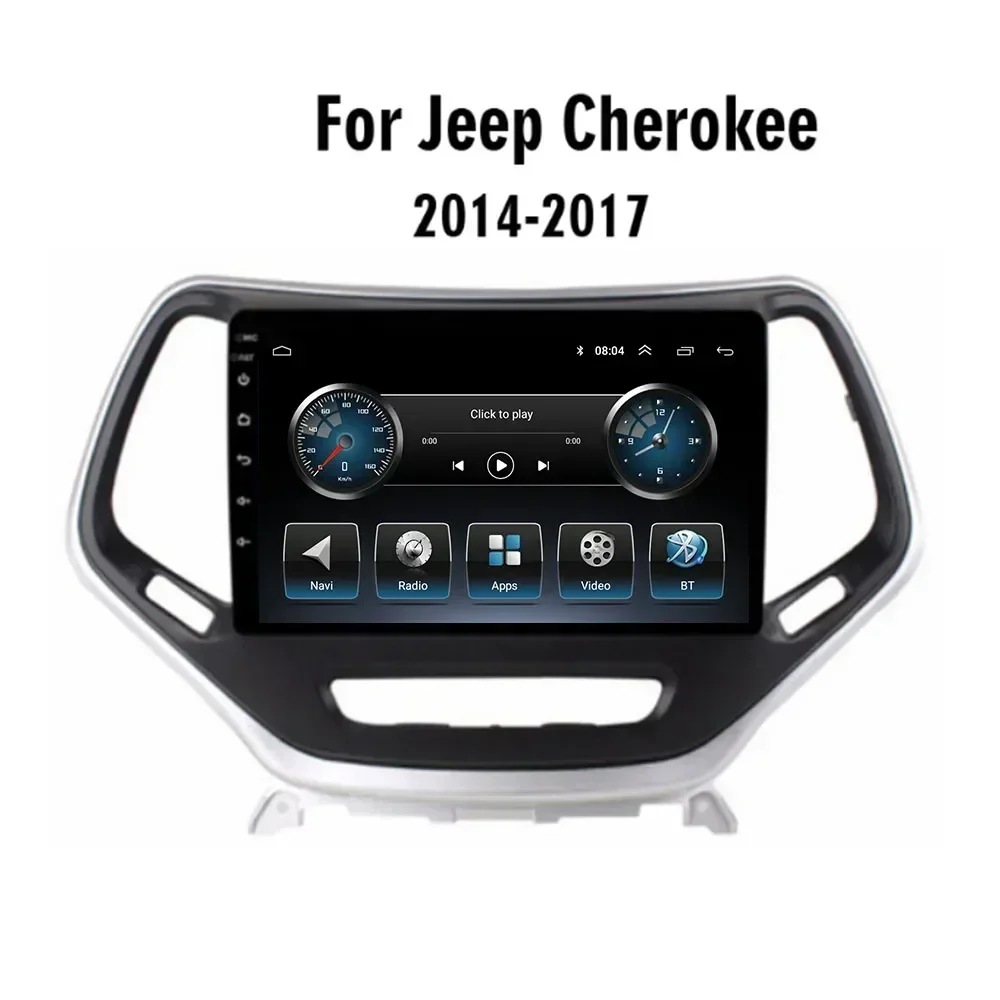 Android 13 для JEEP Cherokee 2015-2050 авторадио GPS-навигация автомобильный мультимедийный