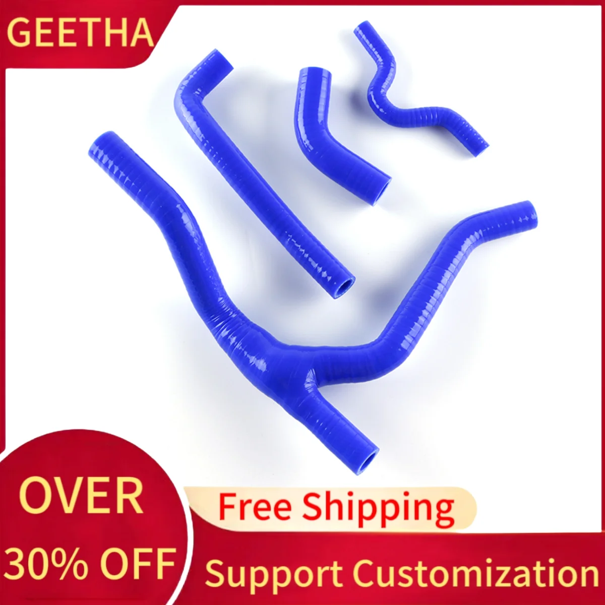 Силиконовый шланг радиатора для мотоцикла 2007 2008 Kawasaki KXF250 KXF 250 KX F