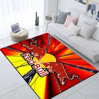multicolor red bull printing creative pattern non slip carpet baby play crawling rugs and carpets for home living room
