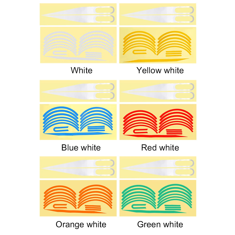 Светоотражающая наклейка на скутер ПВХ водонепроницаемая полоска для ночной