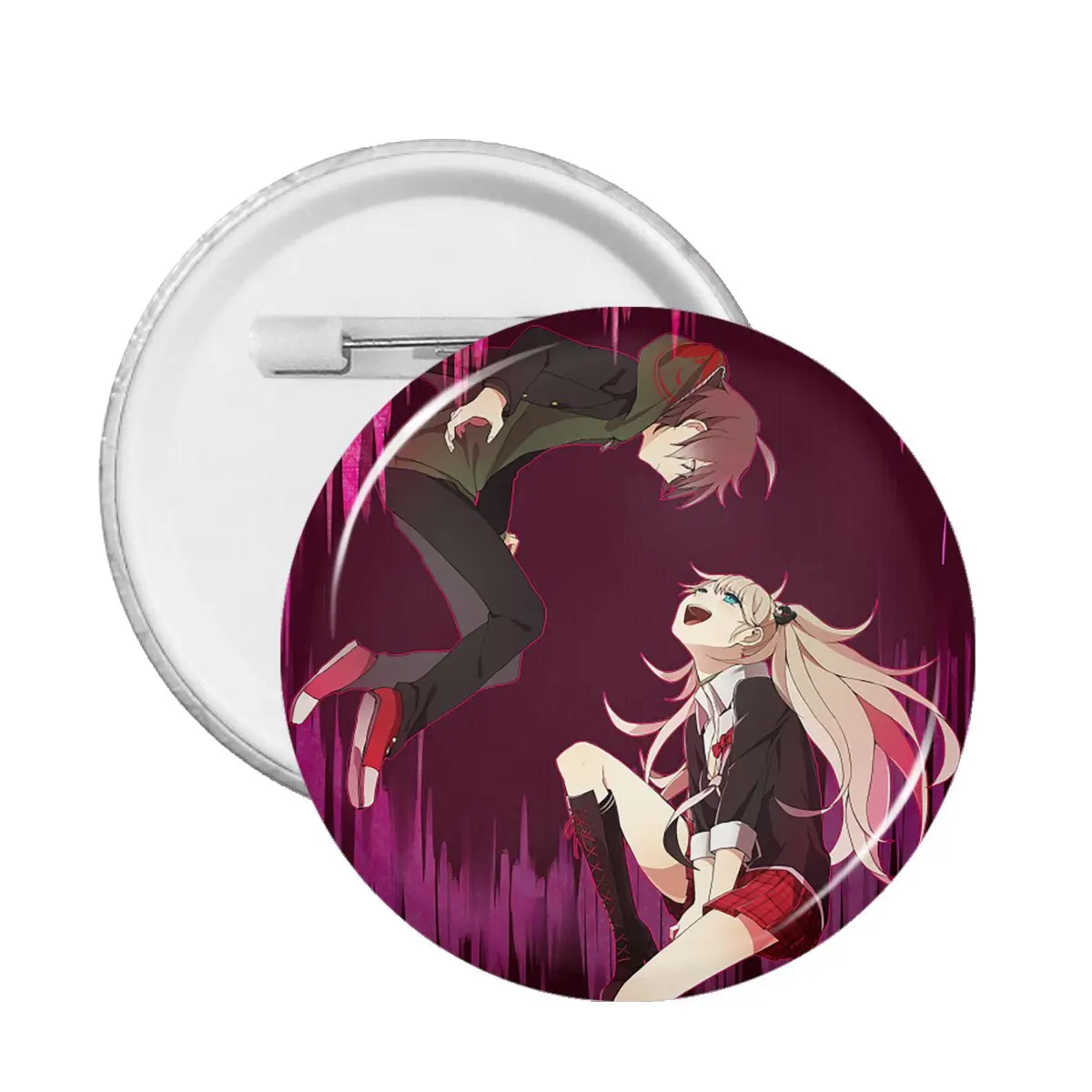 

Значок в стиле аниме «данганронпа», мягкая булавка для воротника, аксессуар для одежды, рюкзака, 58 мм