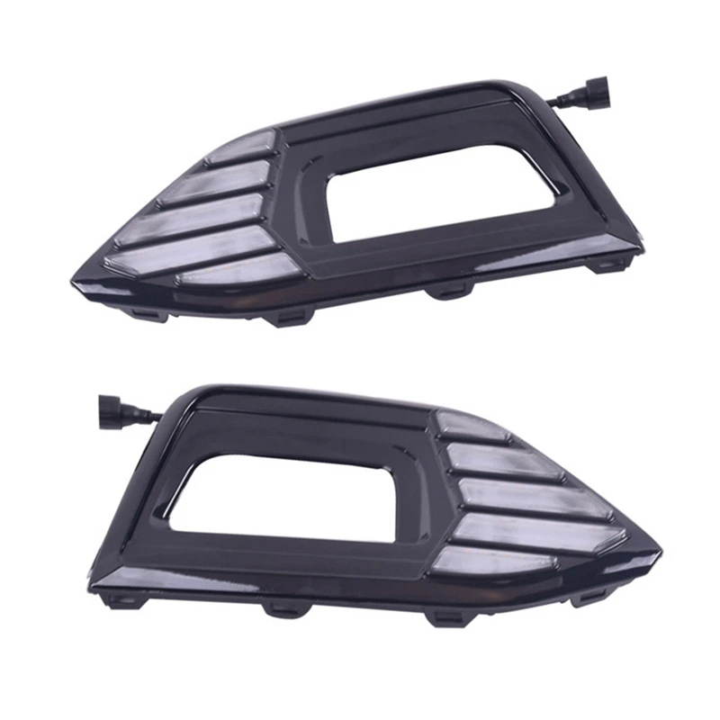 

Car Modified Fog Lamp Daytime Running Lights Turn Signal Lights For -Passat 2018 2019