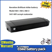 brilliance rear rack e bike 36v 15ah lithium li ion battery for electric bike 200w to 500w motor battery replacement for ebike