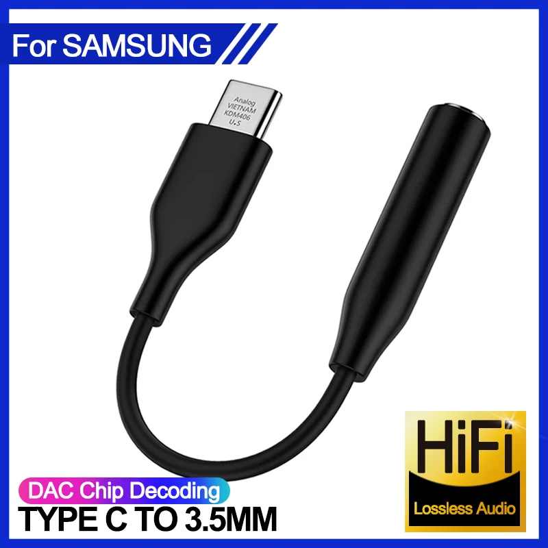 Аудиокабель для наушников с разъемом Type-C на 3 5 мм xiaomi USB адаптер SAMSUNG Galaxy Note 10 20 Plus
